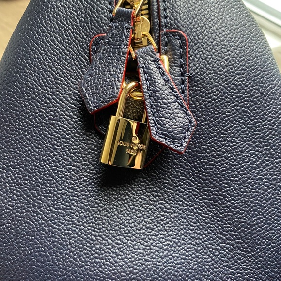 LV Speedy 25 Empreinte Marine Rouge - Picture 15 of 15